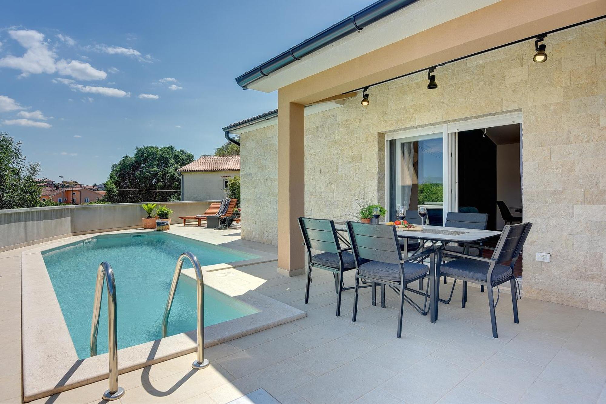 Vila Una With Private Pool Near Rovinj - Open 2022 Rovinjsko Selo Ngoại thất bức ảnh